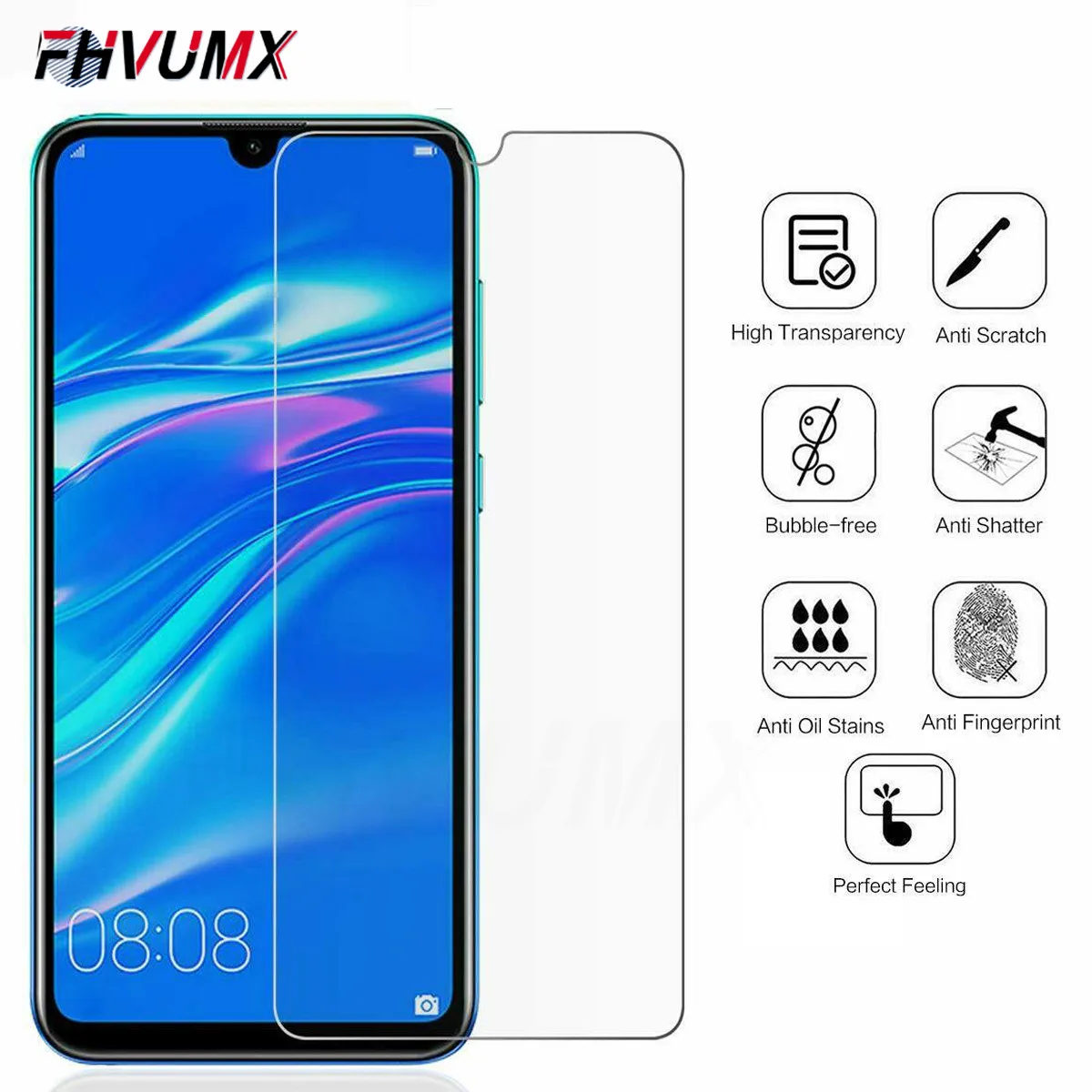 

Protective Glass For Huawei Honor 8 9 10 Lite V9 V10 V20 8X Tempered Screen Protector Glass on Honor 9 Lite 9i 10i 20i Film Case