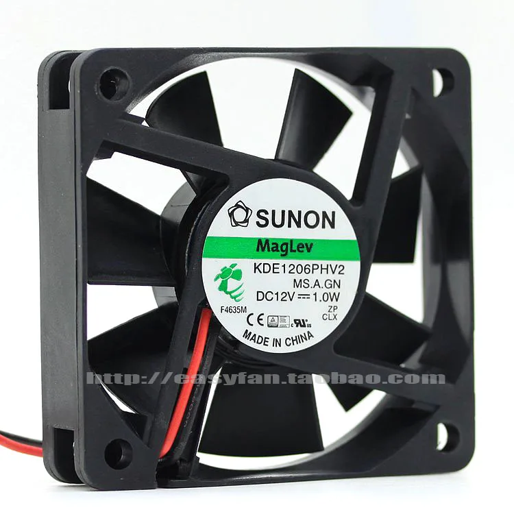 Новый вентилятор охлаждения SUNON KDE1206PHV2 6015 12 в 1 0 Вт 6 см|cooling fan|6cm fancooling fan 12v |