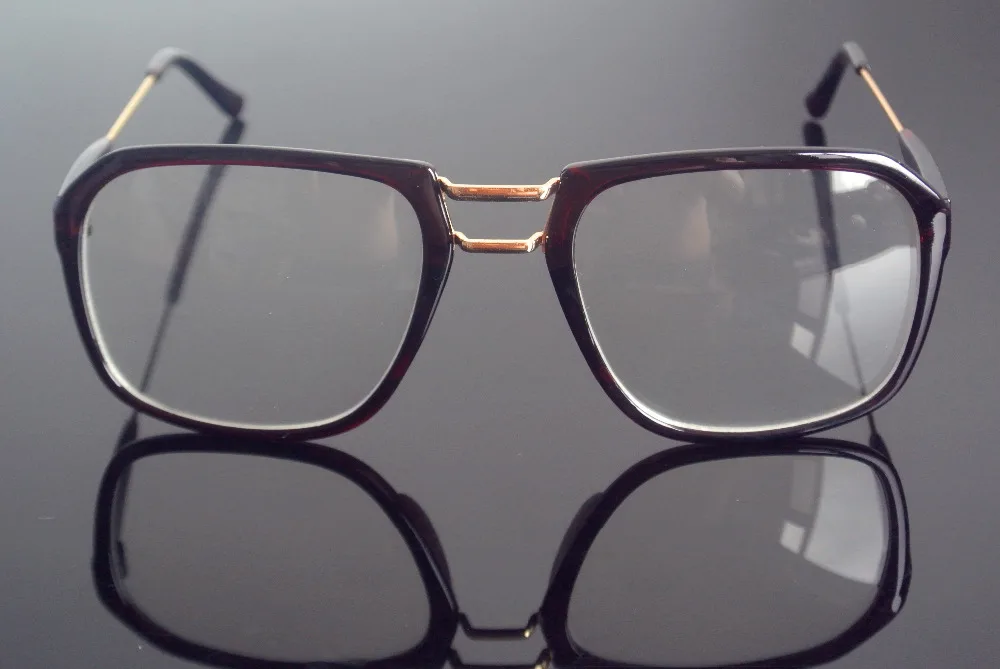 Oversize Винтаж ретро-очки для чтения Nerd полный обод Для мужчин Для женщин дальнозоркостью очки + 100 + 125 + 150 + 175 + 2 + 250 + 3 + 350 + 375