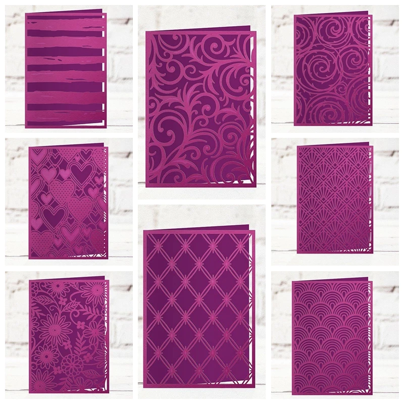 

Create a Card Collection Metal Cutting Dies Stencil For Diy Scrapbooking Paper Cards Crafts Emobossing Decorationg New