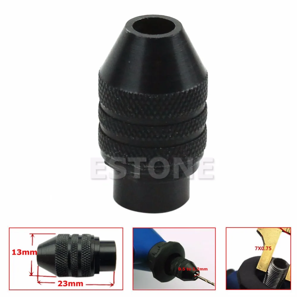 

E74 Multi Chuck Keyless for Fit Rotary Tool 0.5-3.2MM Faster Bit Swaps 7x0.75