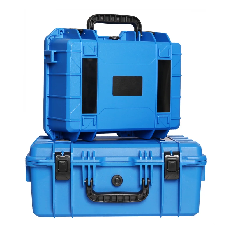 New Arrivals ABS Plastic Sealed Tool Box Safety Equipment Camera Toolbox Impact Resistant Dry Box Shockproof W Foam Four Colors