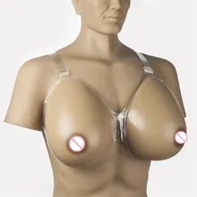 Очень огромные силиконовые грудь 4600 г/пара силиконовые формы груди бюстгальтер Teardrop Трансвестит грудь усилитель не нужно клеи