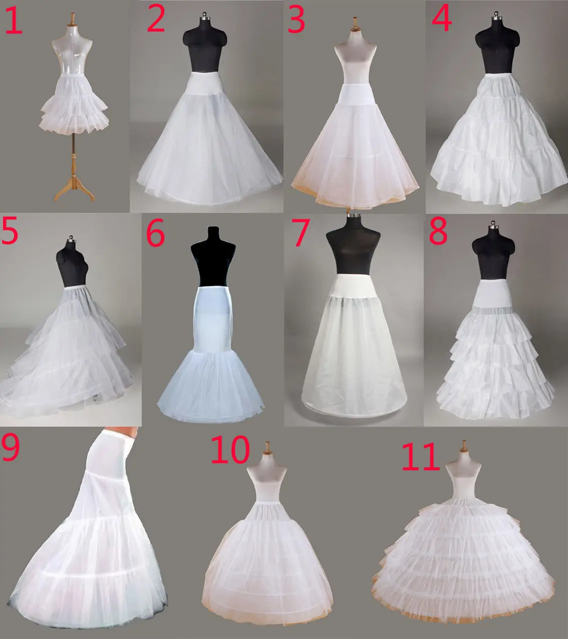 

Petticoat crinoline hoop underskirt Wedding petticoat fishtail mermaid prom
