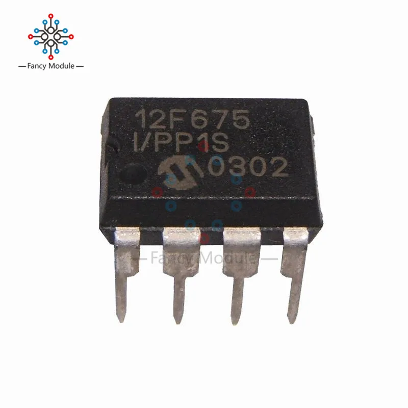 10PCS Microcontrôleur Unit IC Puce SOP-8 PIC12F675-I//SN PIC12F675T-I//SN 12F675-I//SN 12F675