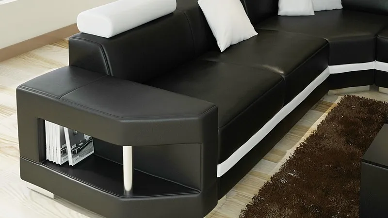 0413-K5012-3 black sofa