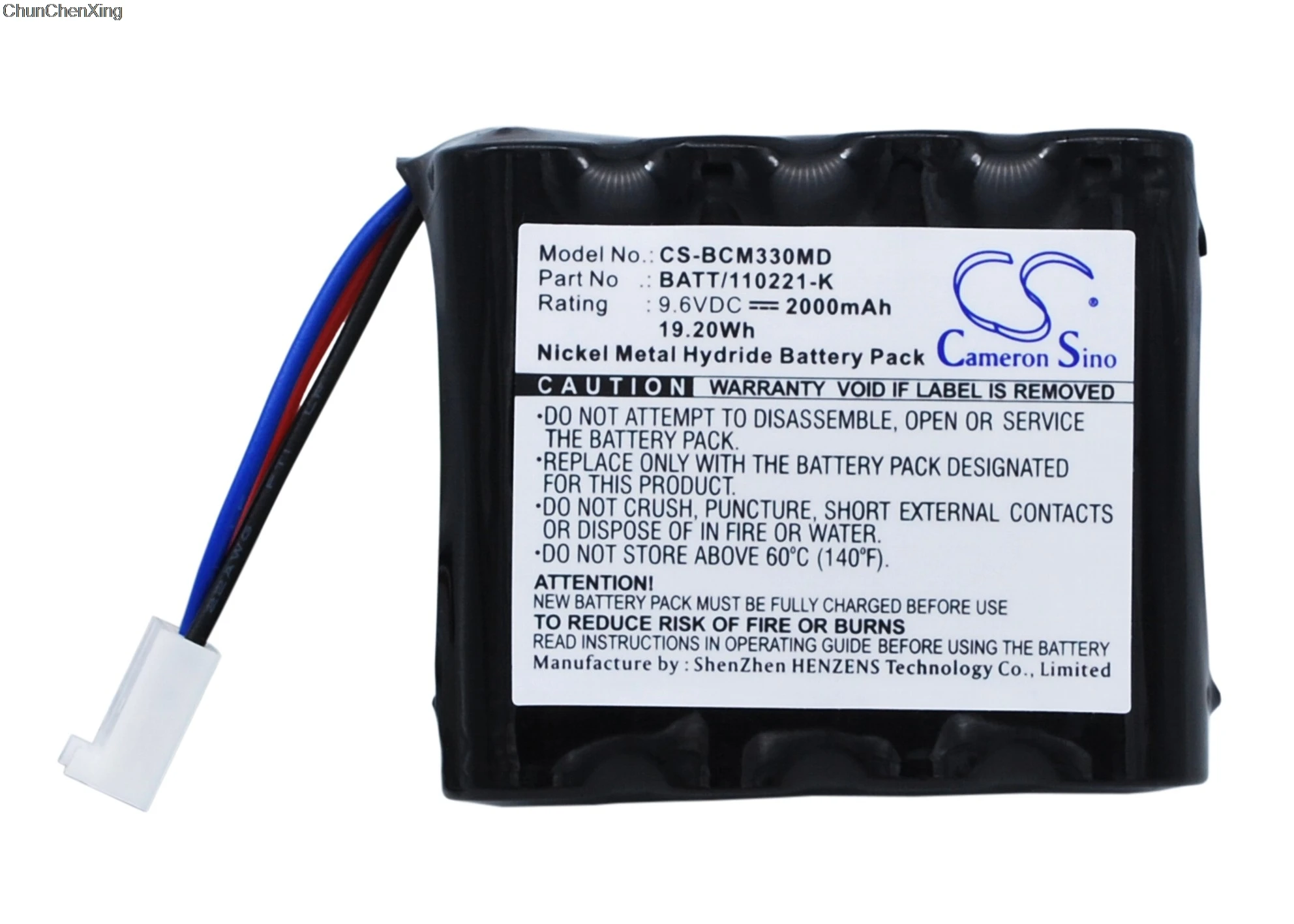 Cameron Sino 2000 мАч аккумулятор BATT/110221 K для BCI 3303 ручной пульсоксиметр Capnocheck 8200(9714) AD700 CO2
