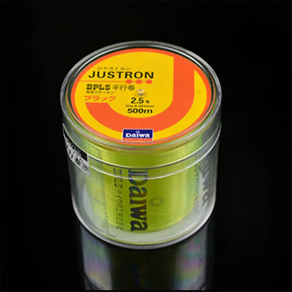 Carpa com Caixa de Plástico Linha de Pesca de Nylon Linha de Pesca da Carpa Daiwa 500 m Fluorcarbono Japão Monofilamento Monofilamento 10lb 40lb Principal Linha de Pesca da 12 Esporte e Lazer