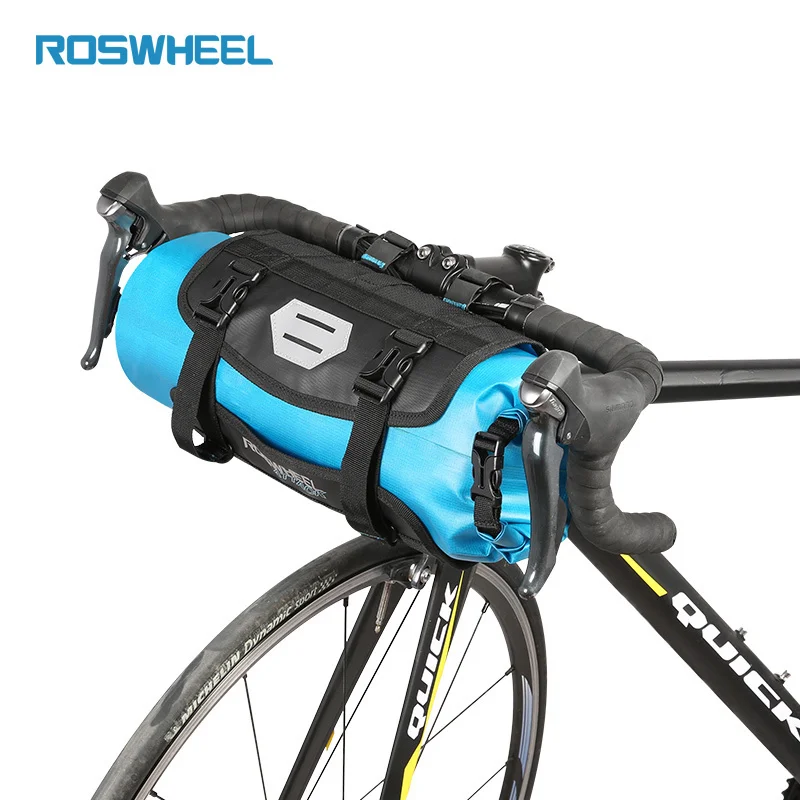 

ROSWHEEL ATTACK Bicycle Bags Men Bike Waterproof Bags Front Tube Handlebar Bag Pannier Bag Cycling Accessories