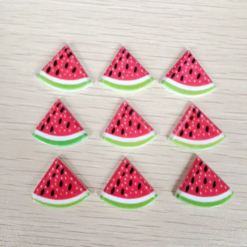 DIY20pieces جميل البطيخ الهاتف شقة الراتنج الحرف ، حجر الراين أزرار القصاصات المجوهرات accessories-A738