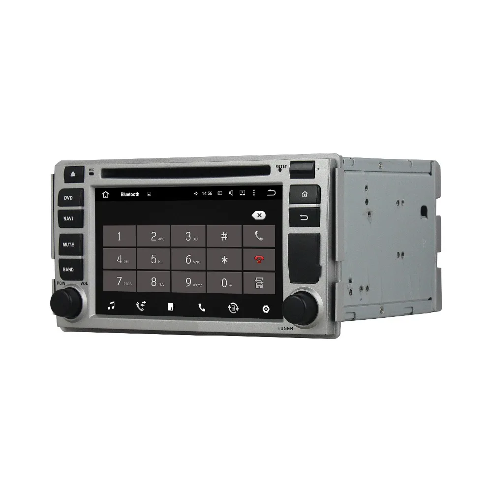 2 DIN 6.2 &quotOcta core Android 6.0 автомобиля Радио DVD плеер для Hyundai Santa Fe 2005 с 4 ГБ оперативная