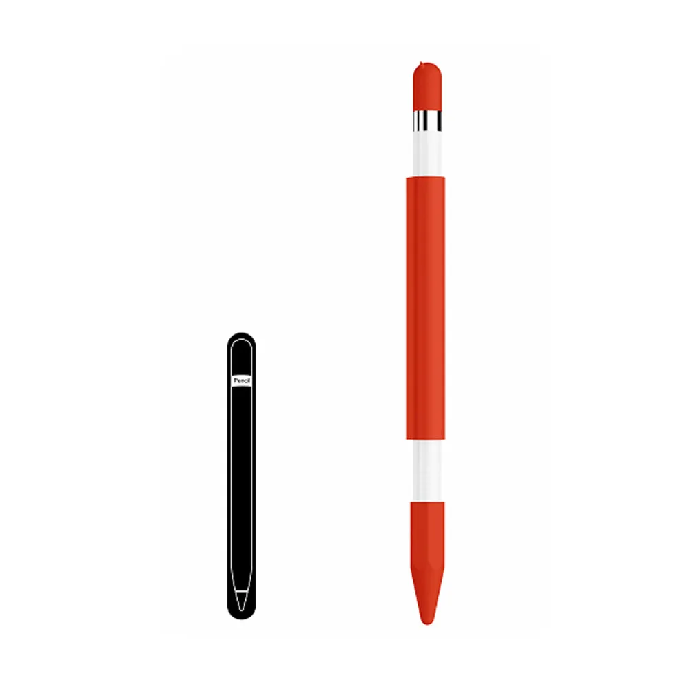 BINMER для Appel Pencil втулка Магнитная мягкий силиконовый держатель набор Apple чехол