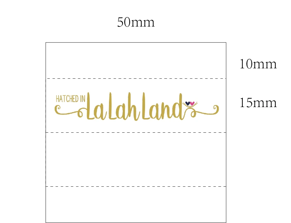 Custom Flat folding label (MD086)in Garment Labels from Home & Garden