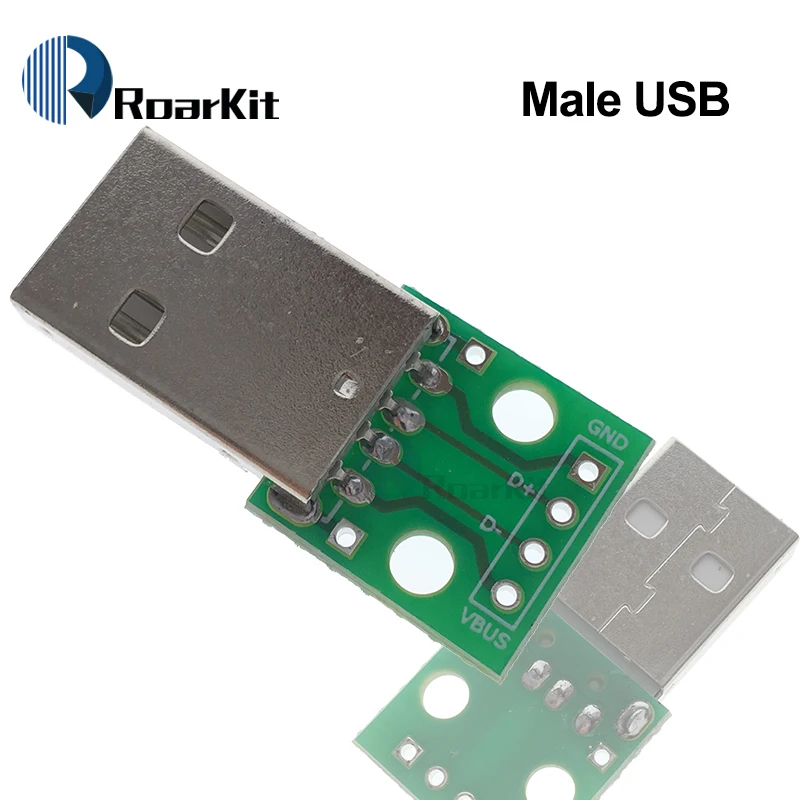 USB разъем/MINI MICRO USB Для DIP адаптера платы 2,54 мм 5pin Разъем b type-C USB2.0 3,0 женский PCB конвертер
