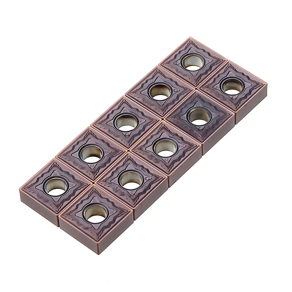 

10pcs SNMG1204 04/08 HS Carbide Inserts SNMG432 SNMG1204 Cutter for Lathe Turning Tool Holder