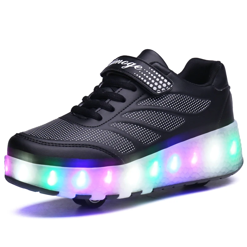 

With Switch Children LED Shoes Boys & Girls Sports Casual Shoes Fashion Kids Sneakers Size 28-41