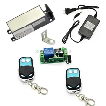 Пульт дистанционного управления с ящиком блокировки мини Электрический Болт замка для шкафчиков, шкафы, денежный ящик