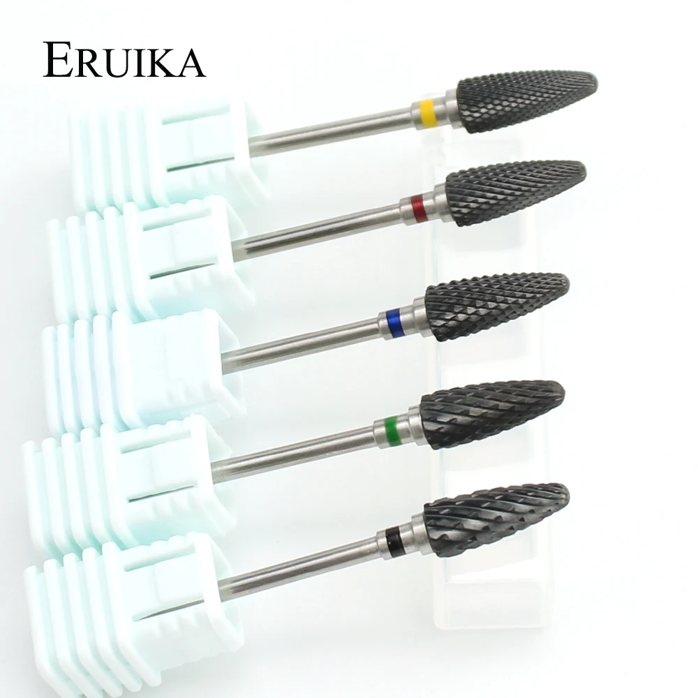 ERUIKA 26 типов черный розовый цвет фотоэлектрический Фрезерный резак для маникюра и