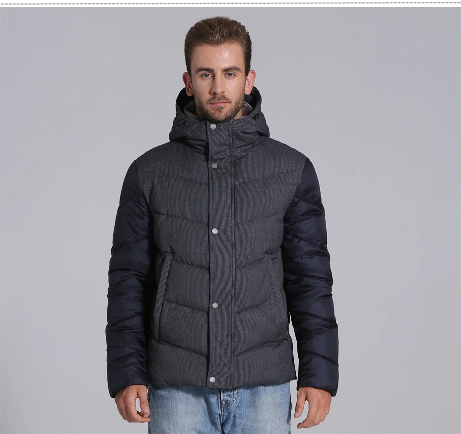 Winter Mouton Jackets Coats Hat Detachable Short Pilot Warm Parkas Fashion Bio Down Jaqueta Masculina Inverno