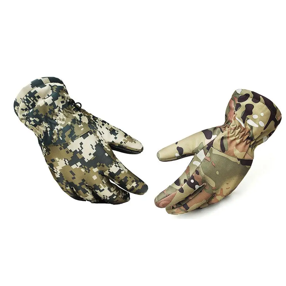 Camouflage gloves full finger windproof tactical military enthusiasts