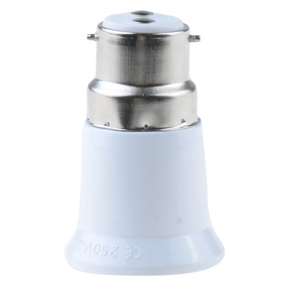 

1Pc B22 To E27 Base LED Light Lamp Bulb Adapter Converter Socket Extender P0.05