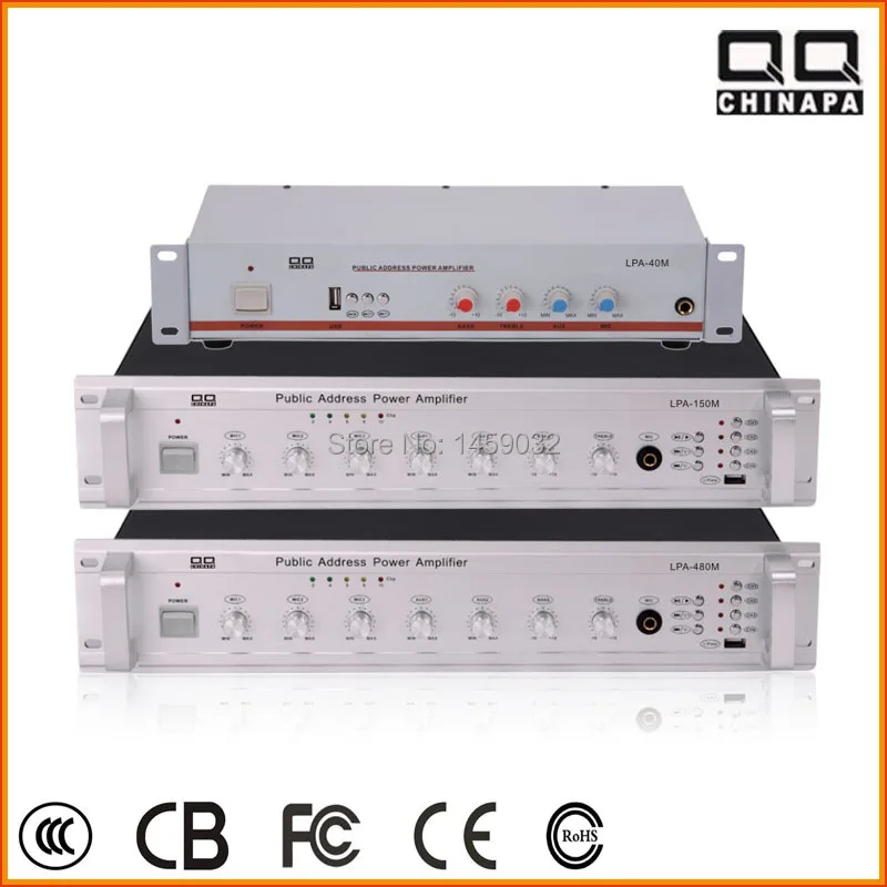 Mixer PA amplifier 100W USB+4ZONE+MMC on Aliexpress.com