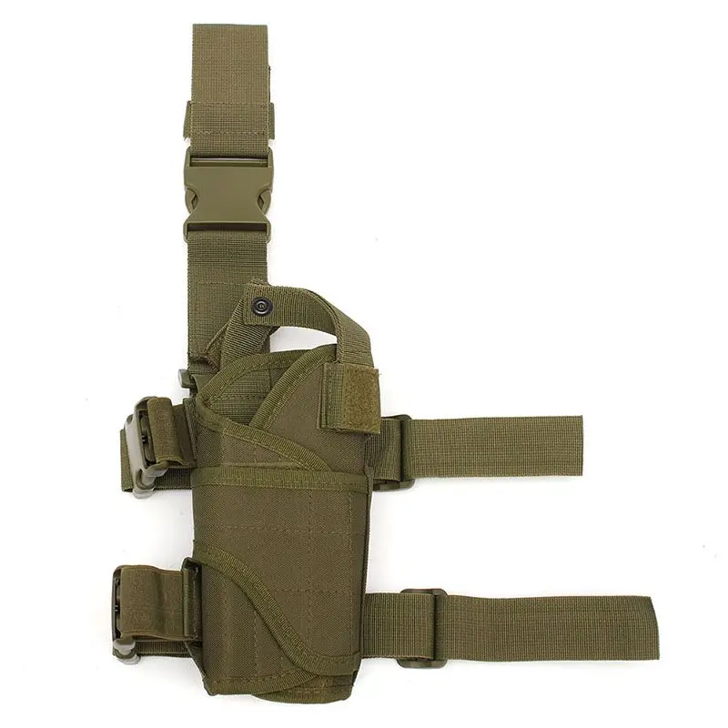 

NEW Hunting Gun Holster Pouch Wrap-around Bag Camping Hiking Accessories Outdoor Multifunction Tactical Puttee Thigh Leg For