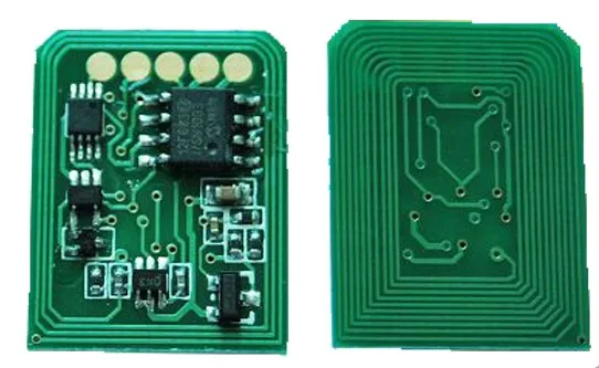 (20 pieces/lot) Premium quality 4color Toner Cartridge Chip use For OKI C5500/C5650/C5800-in