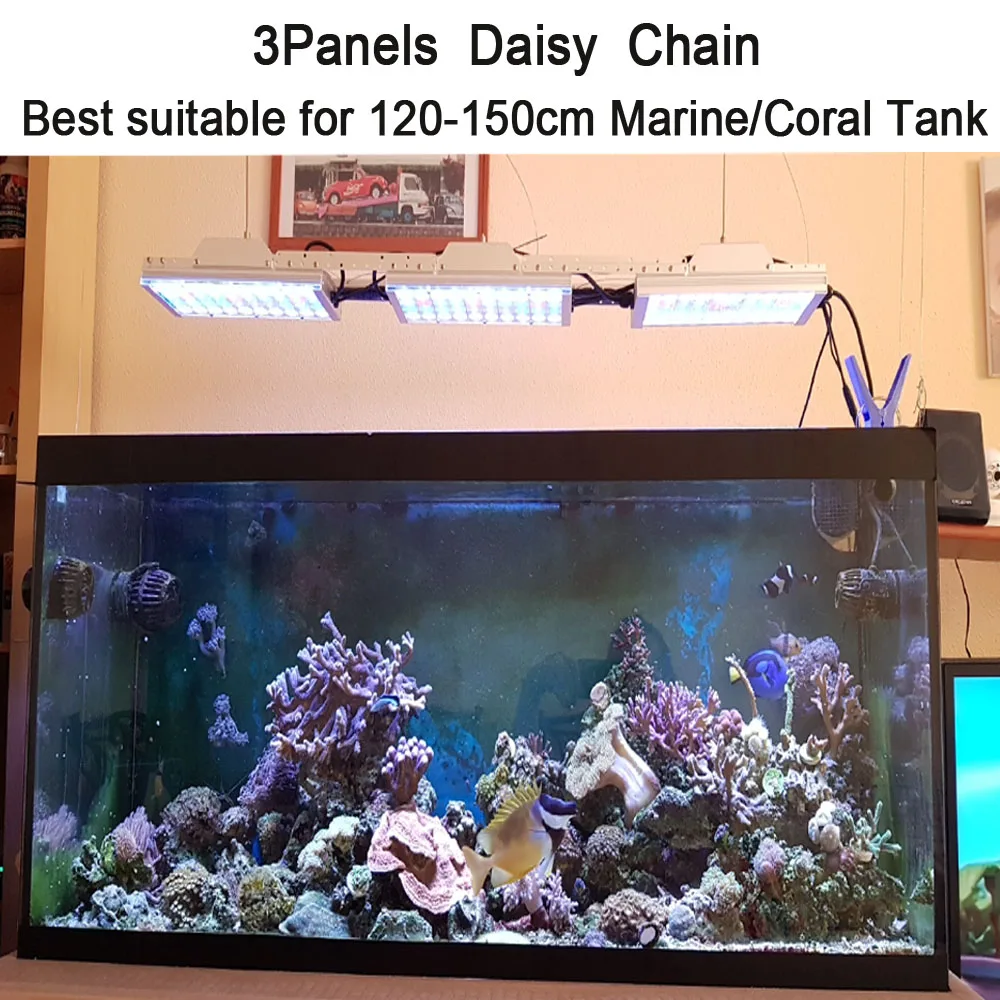 DSuny chihiros свет аквариума светодиодное освещение 3 шт. WiFi DSunY led подсветка для 60