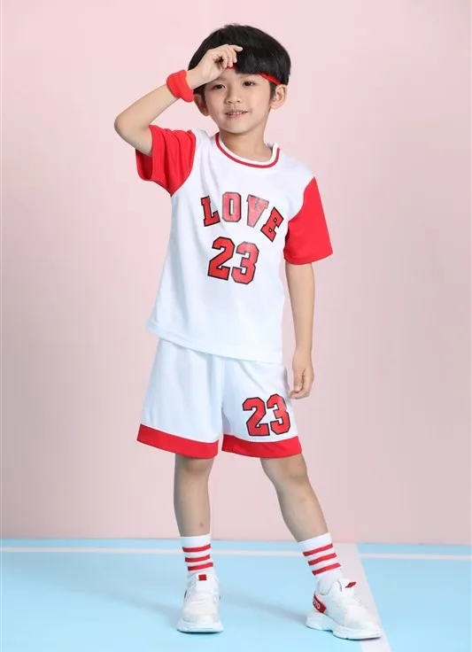Хоу AO мальчиков баскетбольные формы, без надписей спортивный набор детский баскетбол комплекты молодежного детская форма для бега тренировочные майки наборы для ухода за кожей
