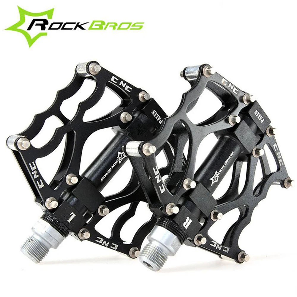 を Rockbros Mtb Bmx Dh ダウンヒルアルミペダル 9 16 ベアリングフラット プラットフォームサイクリングペダル 5 色新バイク自転車サイクルペダル Cycling Pedals Aluminium Pedalspedal Pedales Aliexpress