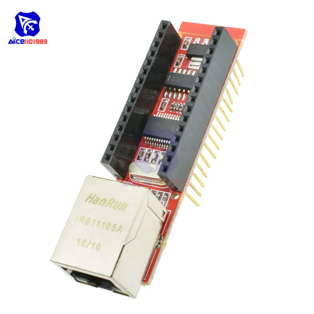 SunFounder Ethernet Shield W5100 Compatible With Arduino UNO R3 Mega 2560 1280 A057 - Foto 4