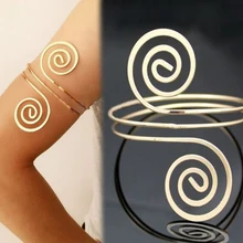 

European and American fashion jewelry personality of the street beat arm ring retro exaggerated notes multi-layered arm bracelet