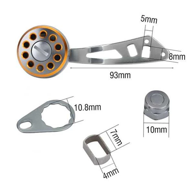 Aluminum Replacement Tackle Parts  Spinning Reel Handle Replacement -  Spinning - Aliexpress