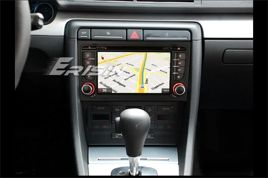 Flash Deal Erisin ES4878A 7 inch car DVD player android 9.0 2G RAM PX30 DAB OBD WIFI 3G for AUDI A4 SEAT EXEO S4 RS4 RNS-E 8