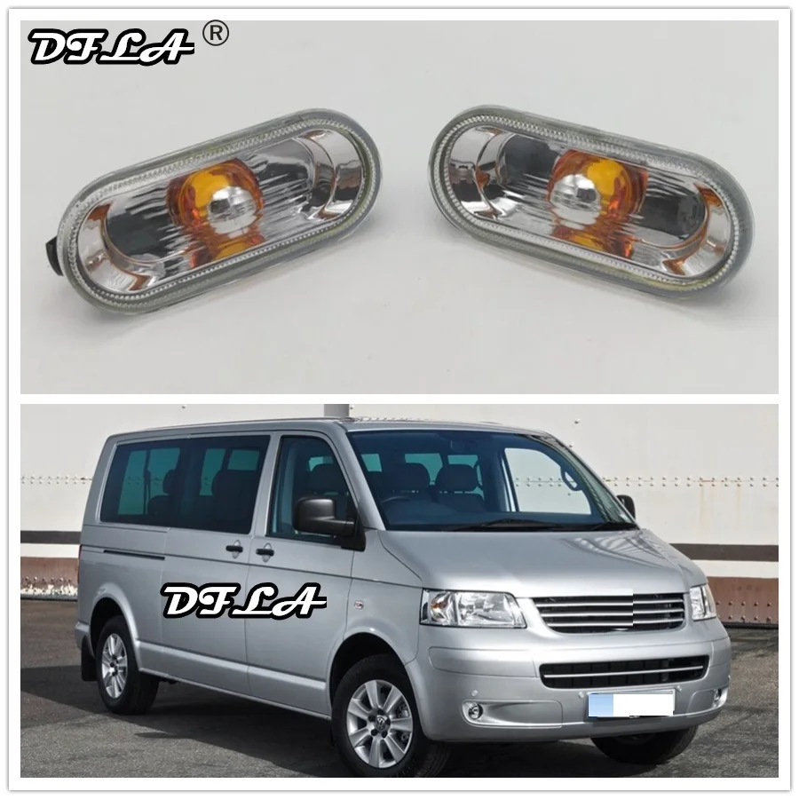 2pcs For VW Transporter T5 Multivan 2003 2004 2005 2006 2007 2008 2009 Car-Styling Side Marker Turn Signal Light Lamp Repeater 2pcs For VW Transporter T5 Multivan 2003 2004 2005 2006 2007 2008 2009 Car-Styling Side Marker Turn Signal Light Lamp Repeater