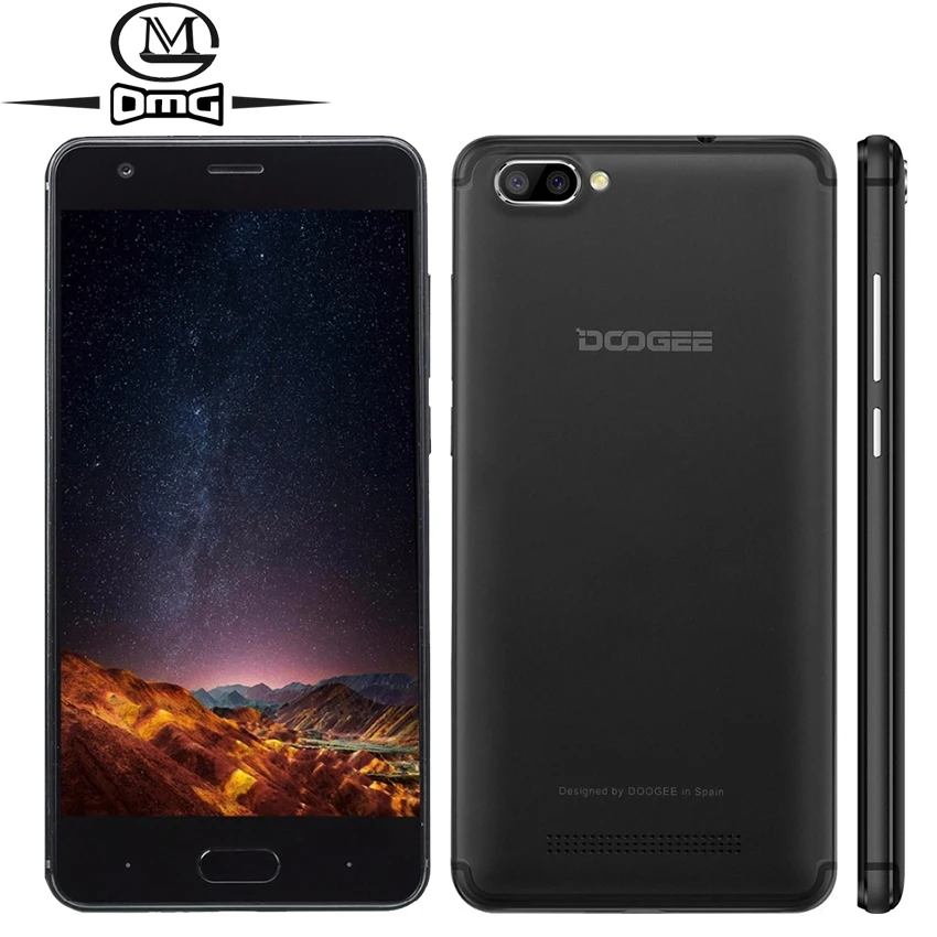 Doogee X20 MT6580 Quad Core Smartphone 5 0 inch Android 7 0 Cell Phones 2GB RAM