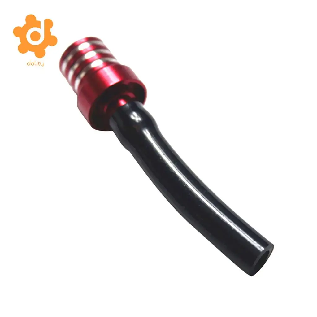 dolity Color Gas Fuel Tank Cap Valve Vent Breather Hose Tube for ATV Motor Blue