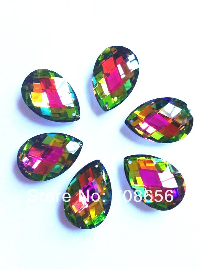 

30pcs 38mm Crystal Prism Ornament Suncatcher Lamp chandelier Pendant,rainbow wedding romantic decoration