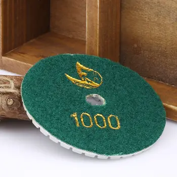 

#1000 3 inch 80mm Professional Wet/Dry Granite Concrete Marble Diamond Polishing Pads Disc Sander Pad