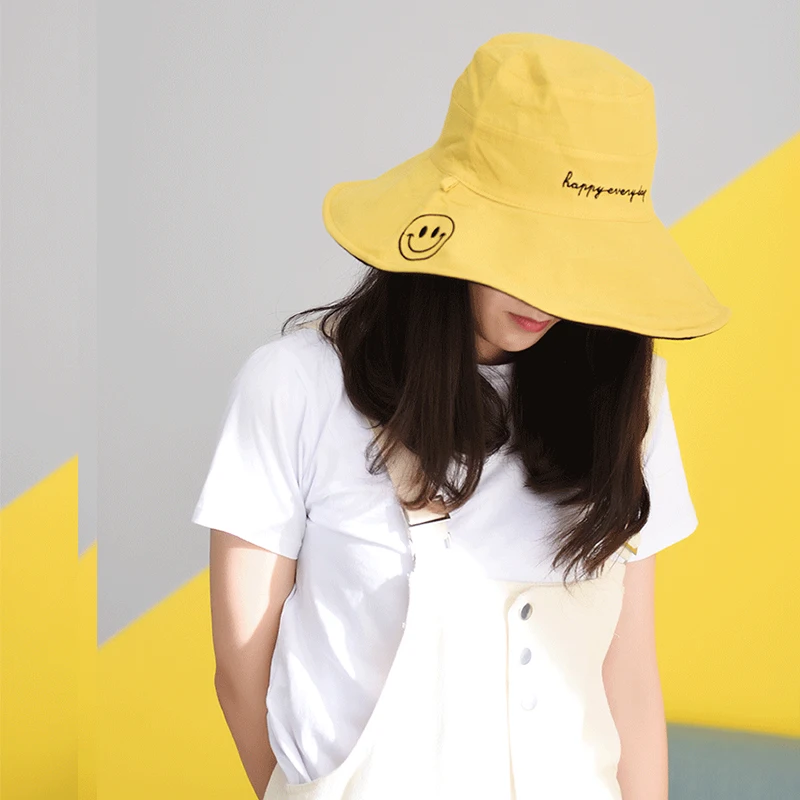 

Unisex Summer Folding Bucket Hat Women Outdoor Sunscreen Cotton Fishing Hunting Cap Men Washbasin Sun Chapeau Avoid Hats