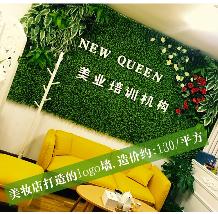 40x60 см яркая трава коврик зеленый искусственный газон растение стены ...