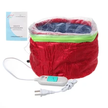 Kemei бытовой маска для ухода за волосами нагрева Кепки хламиды Электрический шапочка для процедур Красота 220 В