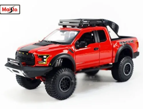 Maisto 1:24 внедорожник короли 2017 FORD F 150 F150 RAPTOR Пикап литья под давлением модель
