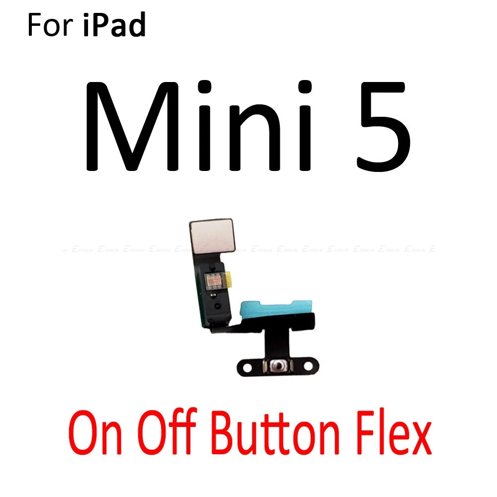 Новая кнопка включения выключения звука Кнопка регулировки громкости гибкий кабель для iPad Air Mini 1 2 3 4 5 запасные части