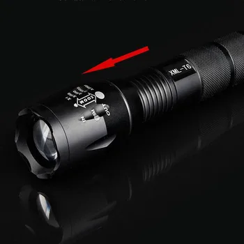 

LED Flashlight XML-T6 Tactical Flashlight Q5 Mini Torch Waterproof pocket Flashlight Outdoor Lighting UV Flashlight Scorpion