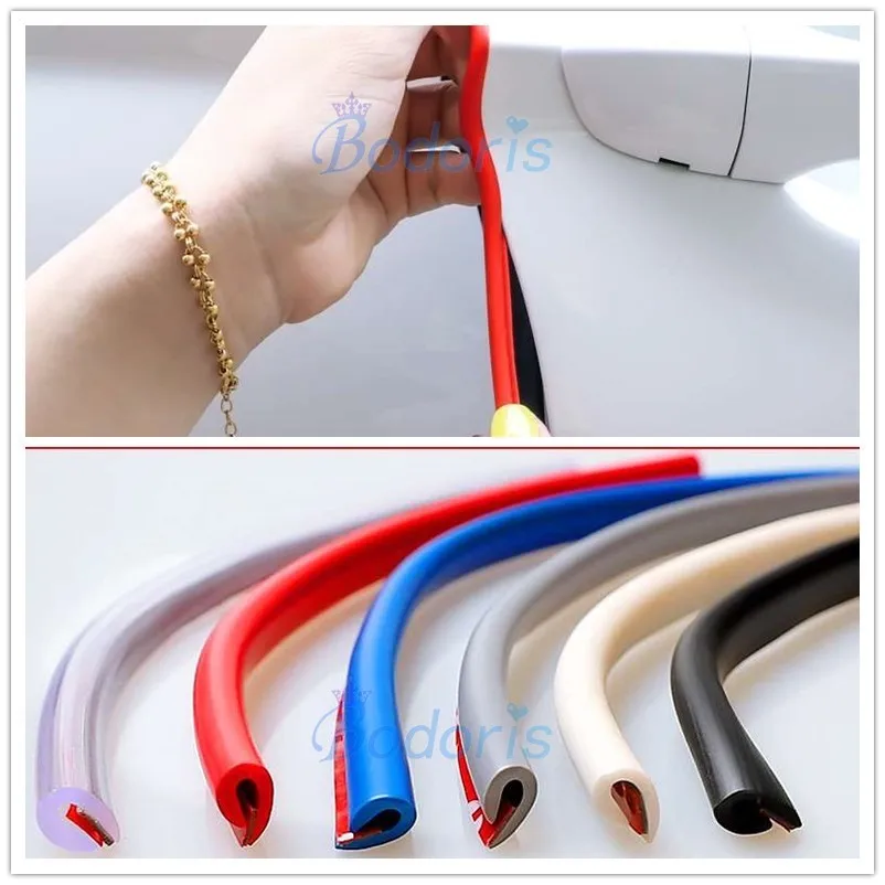 

Rear Trunk Door Sound Off Car Styling Mute Crash Barriers Trims For Toyota Land Cruiser Prado FJ120 FJ150 FJ100 Accessories