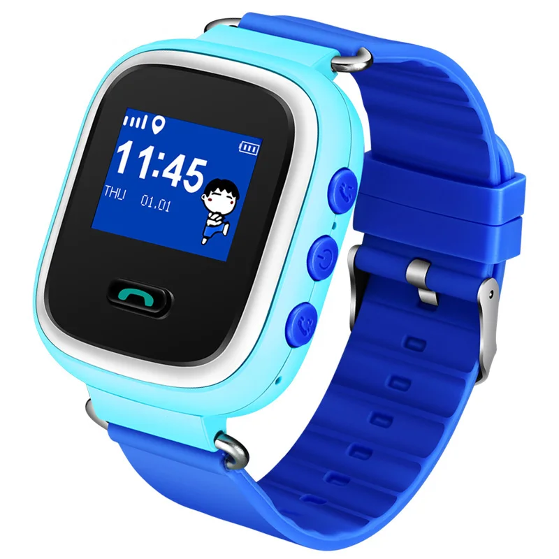 

2018 Fashion Children's New Smart Watch LBS Tracker SOS Child Safety Smart Watch Security Range Settings Support SIM Card