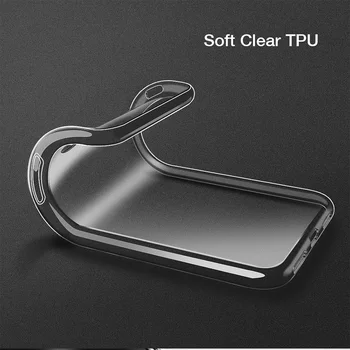 

100 Pcs COTPRCO For iPhone Xs Case XS MAX XR Transparent for Samsung Note 9 Cover Ultra Thin Crystal TPU Classical Fitted Case