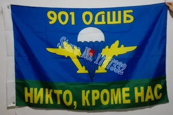 

Airborne Troops Russian Army Flag hot sell goods 3X5FT 150X90CM Banner brass metal holes AT05